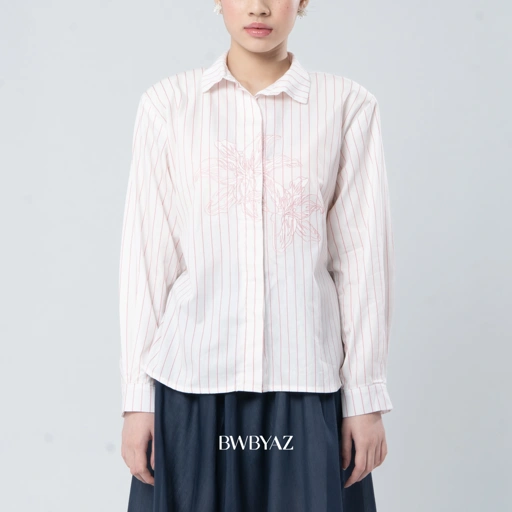 Image of BWBYAZ - Priscilla Blooming Shirt (READY STOCK)