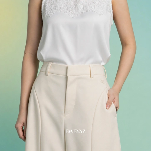 BWBYAZ - Azalea Flare Pants (READY STOCK)