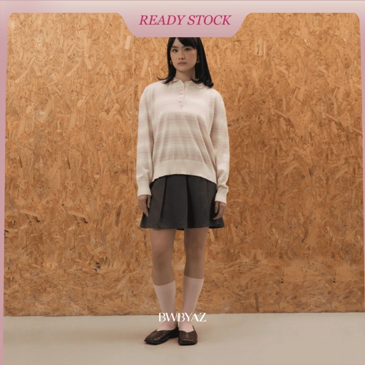Image of BWBYAZ - Marvine Stripes Knit (READY STOCK)