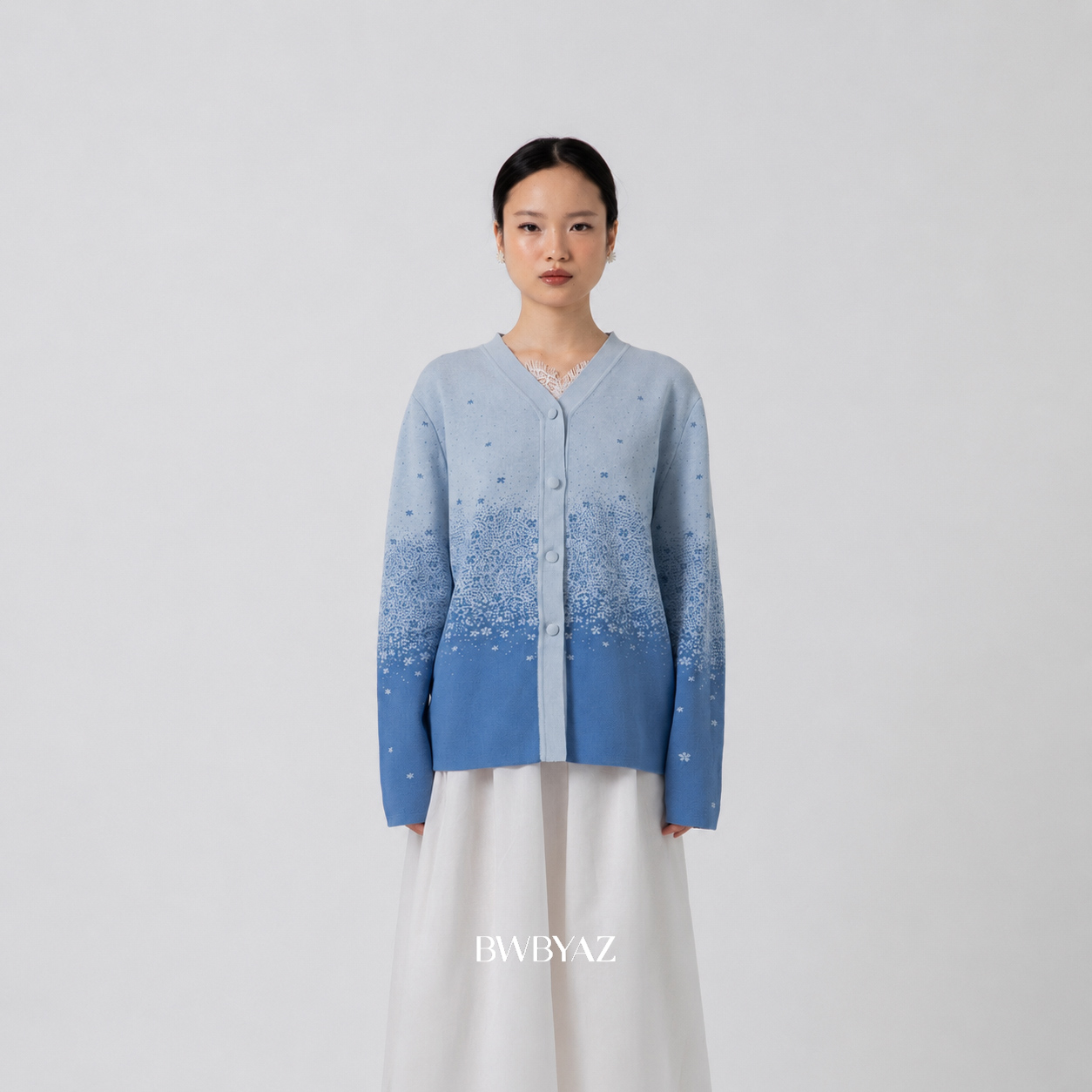 BWBYAZ - Lumine Knit Cardigan (READY STOCK)