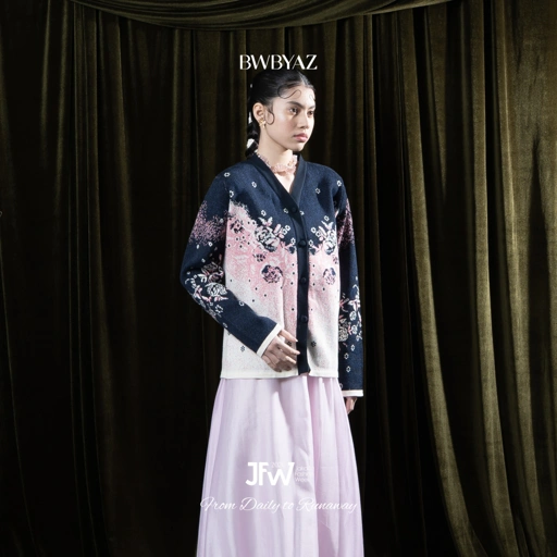 Image of BWBYAZ JFW COLLECTION - Rosienne Knit Cardigan (READY STOCK)