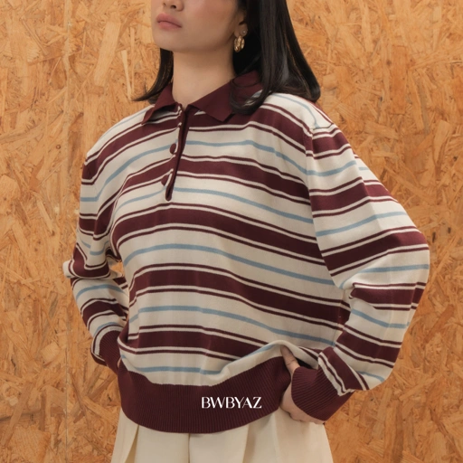 Image of BWBYAZ - Marvine Stripes Knit