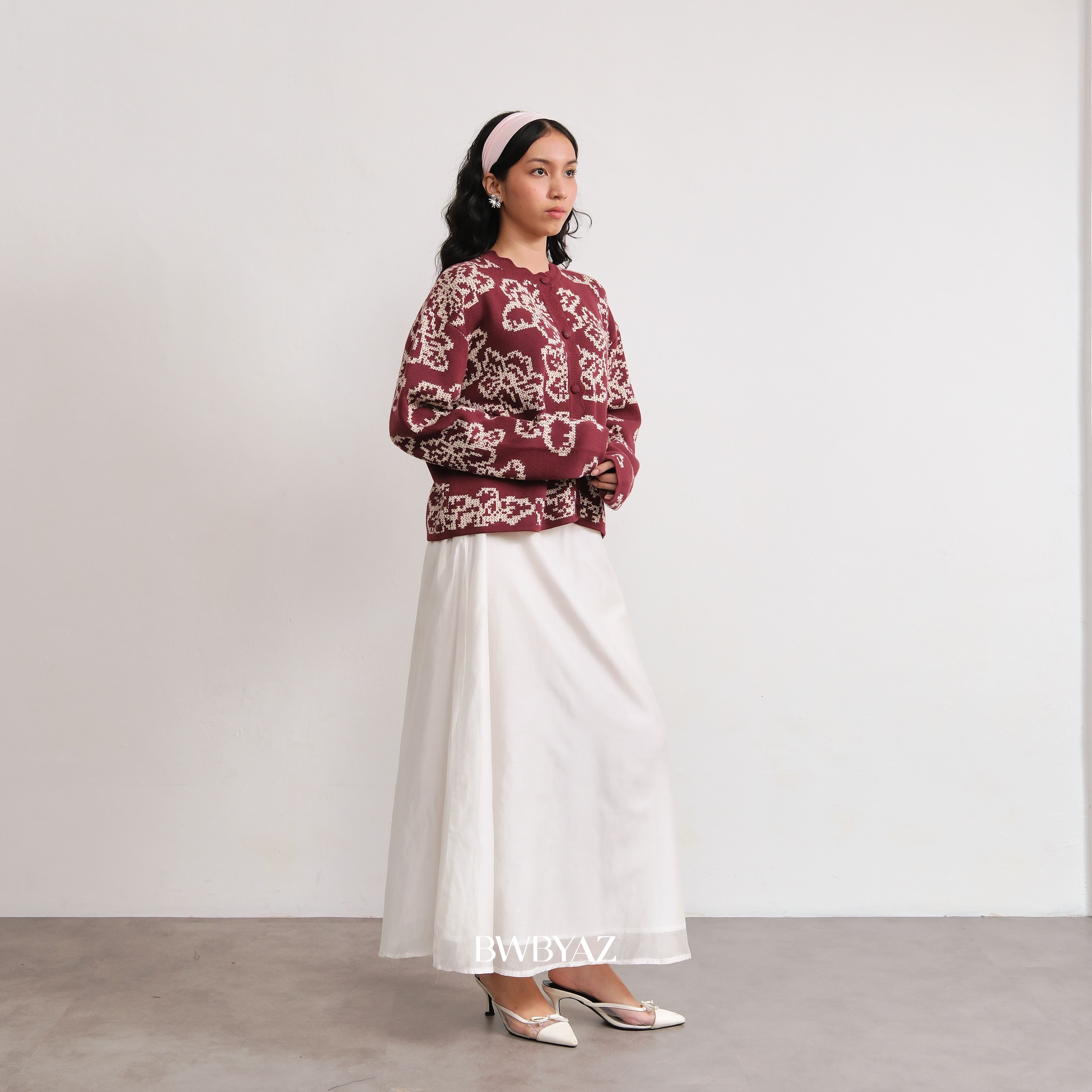 BWBYAZ - Thiana Blooming Cardigan