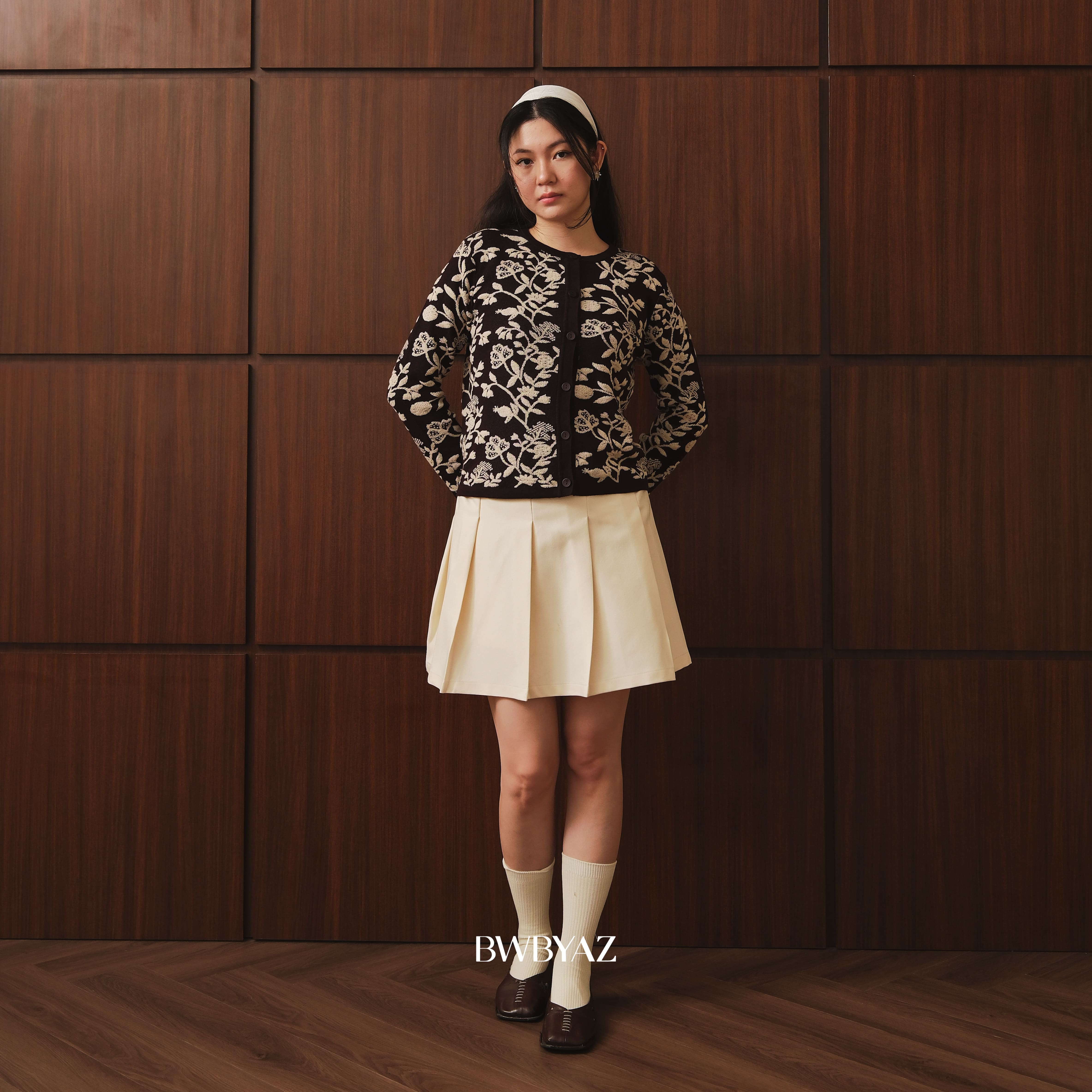BWBYAZ - Nasya Rose Cardigan