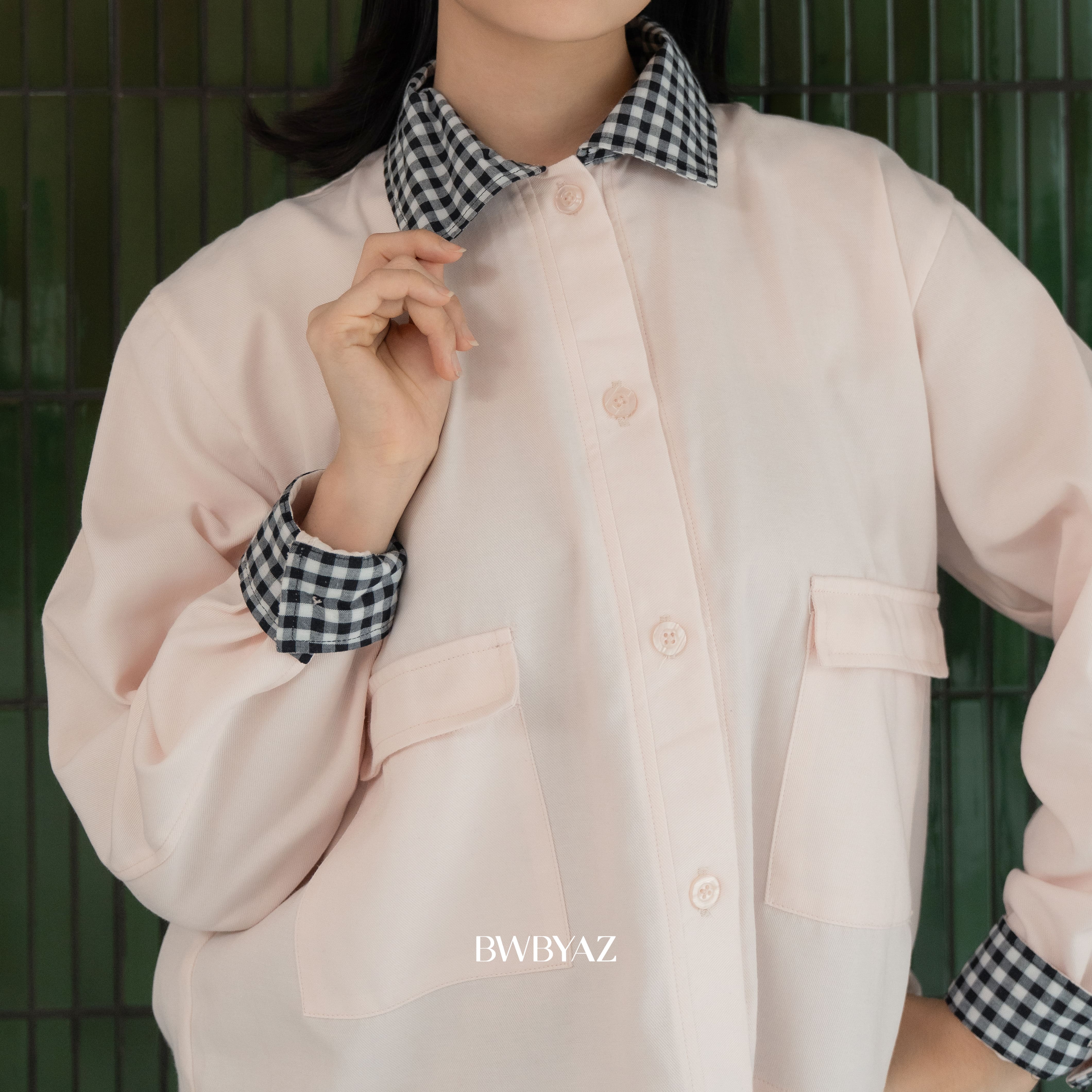 BWBYAZ - Kiana Boxy Jacket (READY STOCK)