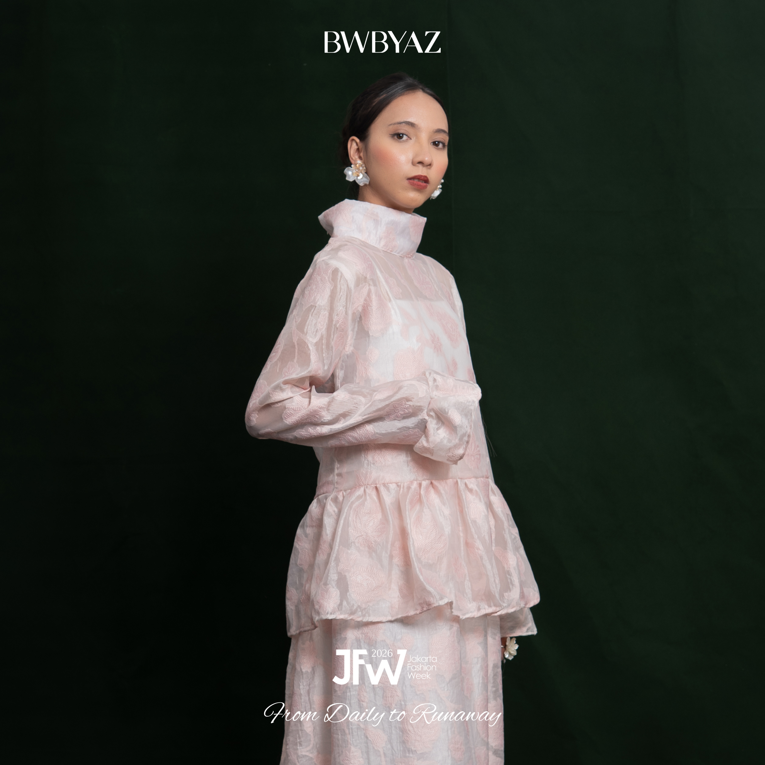 BWBYAZ JFW COLLECTION - Celina Ruffle Top (READY STOCK)