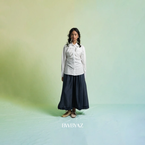 Image of BWBYAZ - Nirbita Shirred Shirt