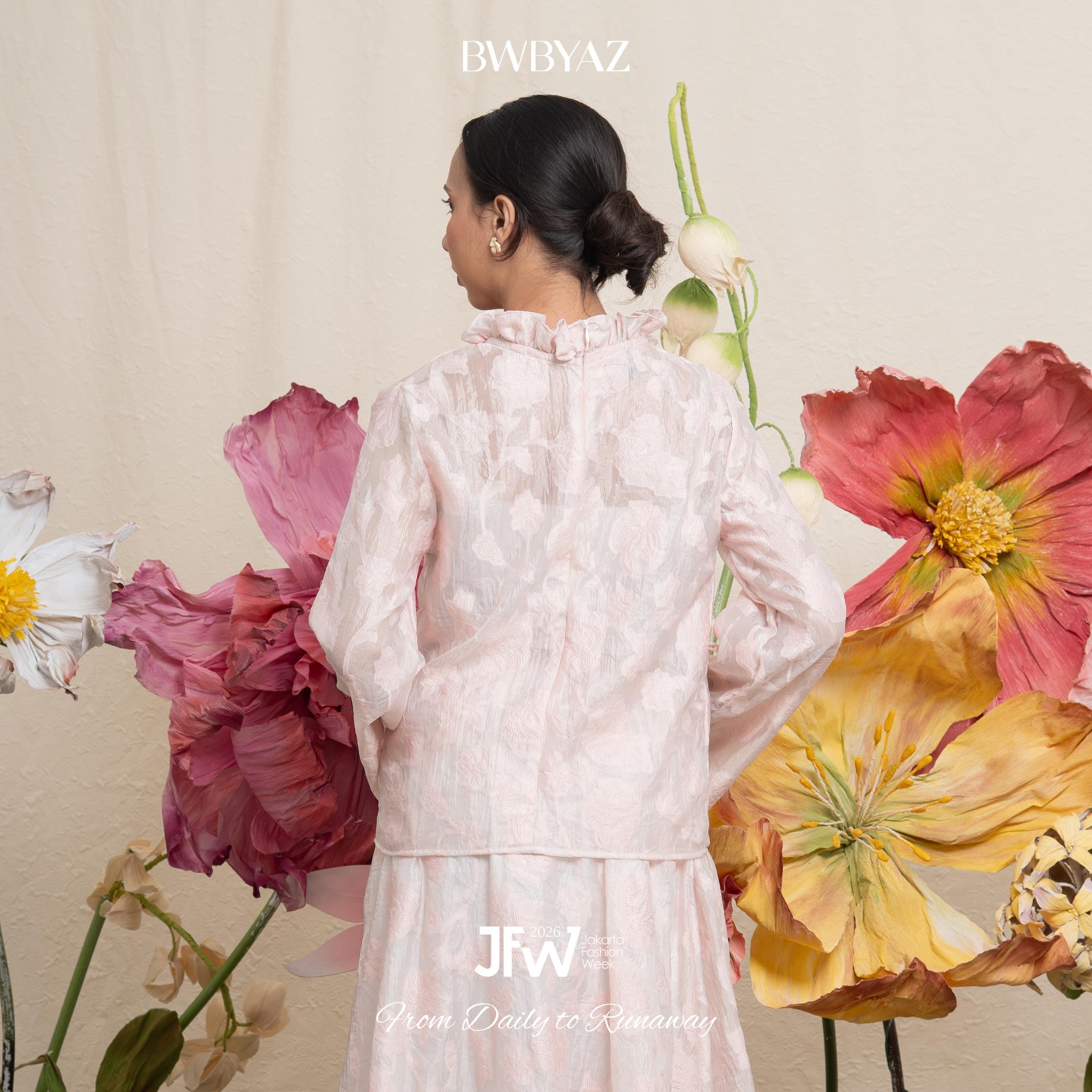BWBYAZ JFW COLLECTION - Canelle Flare Top (READY STOCK)