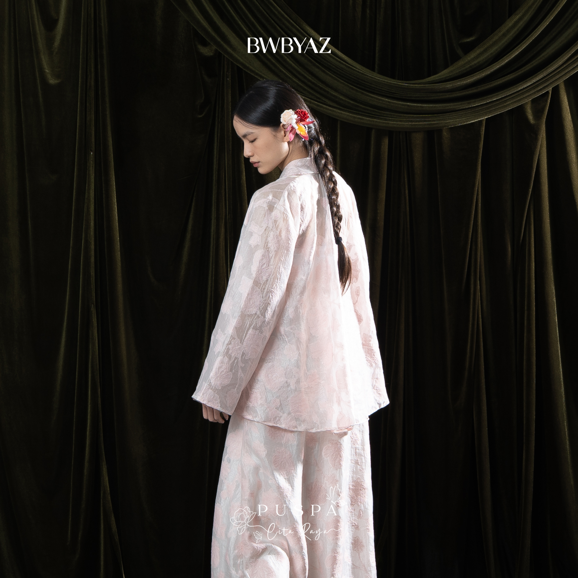BWBYAZ - PUSPA CITA RAYA - Nona Ayuning Lace Kebaya (READY STOCK)