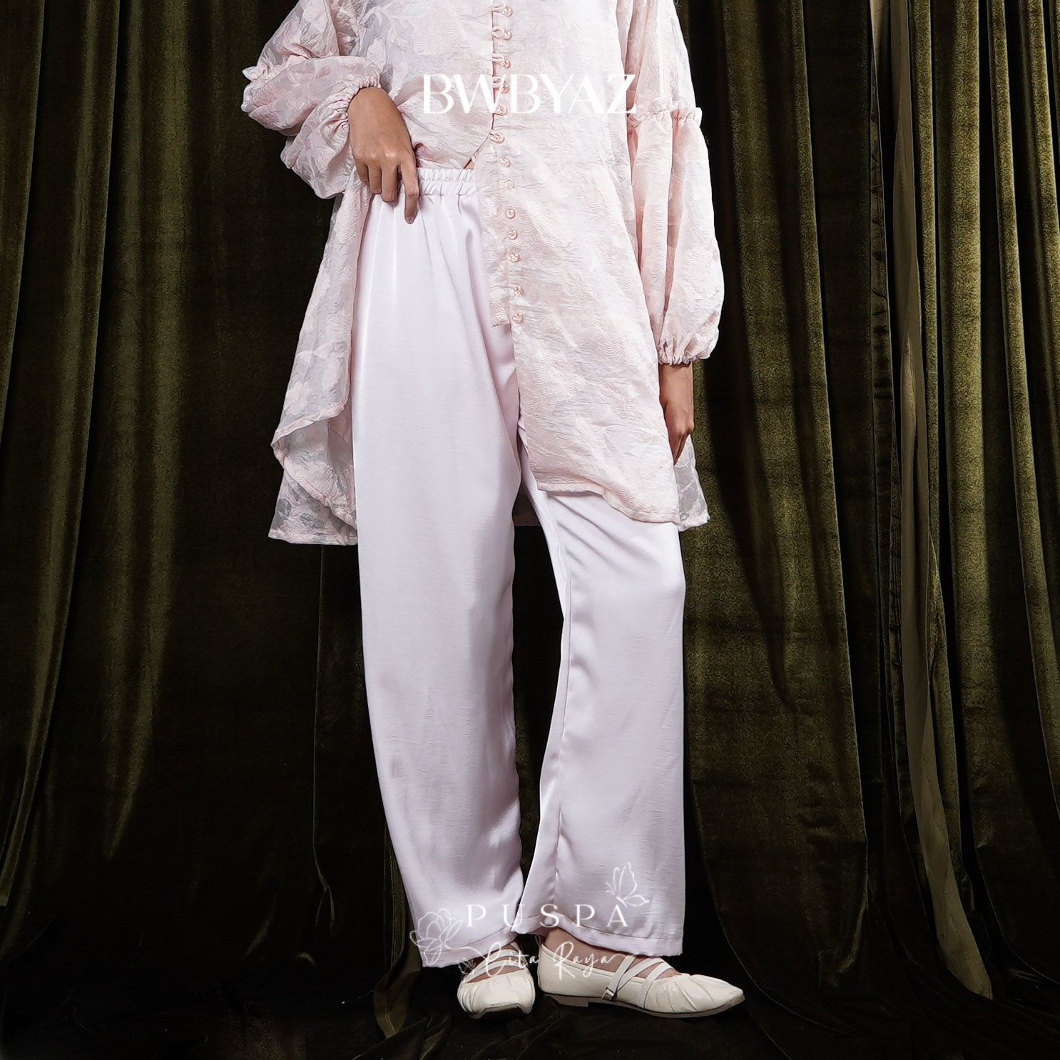 BWBYAZ - PUSPA CITA RAYA - Nona Sasnaya Trousers Pants (READY STOCK)