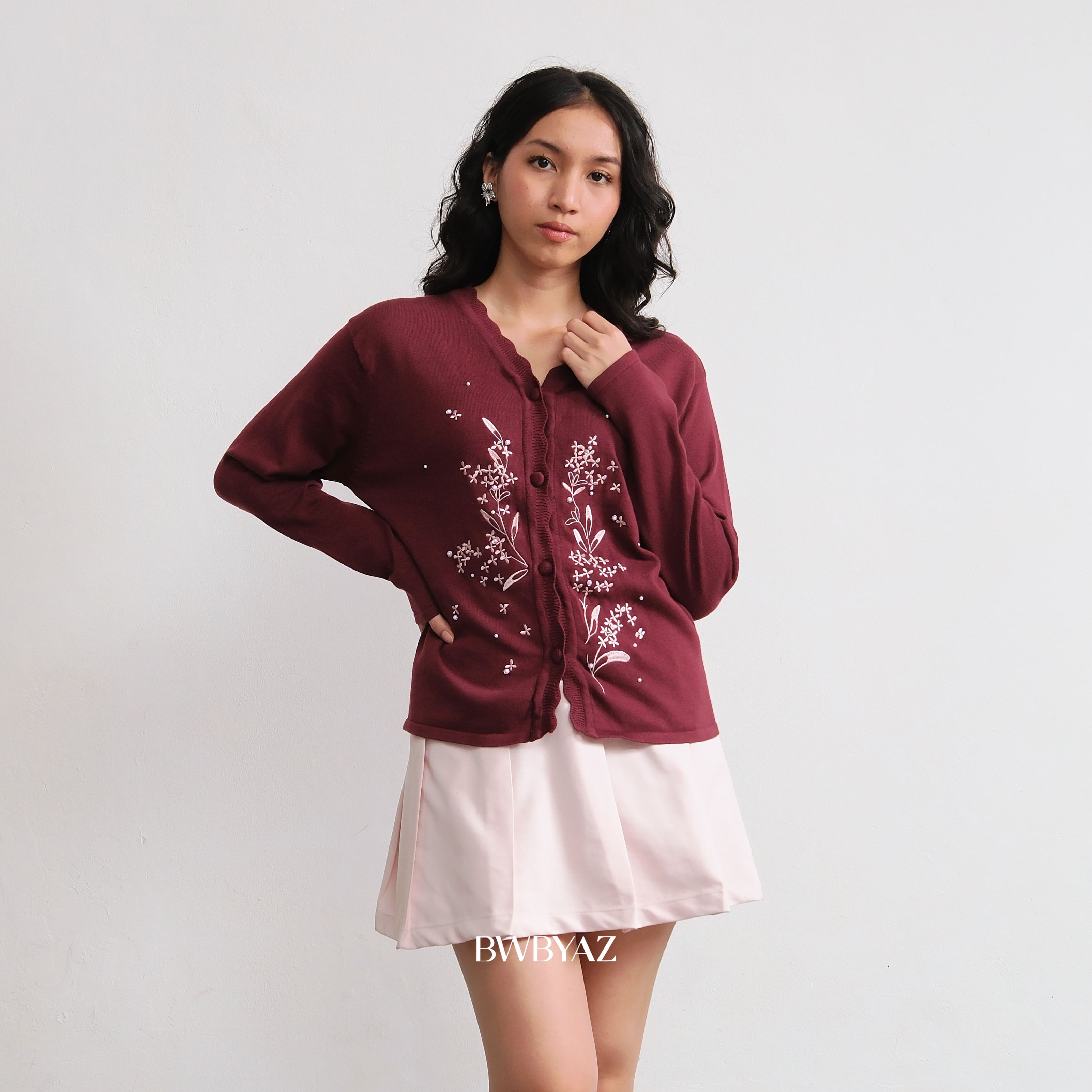 BWBYAZ - Lucille Sparkle Cardigan