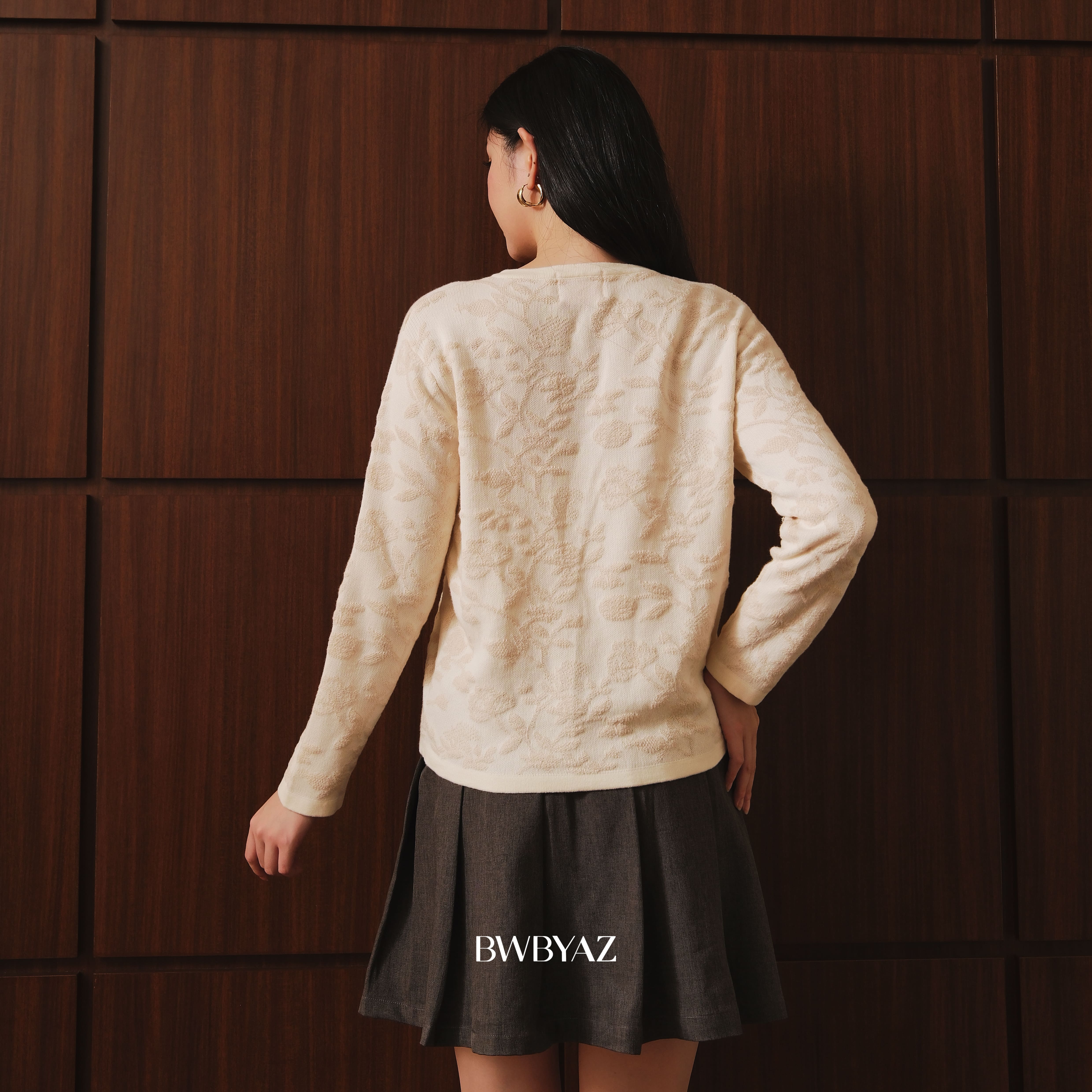 BWBYAZ - Nasya Rose Cardigan