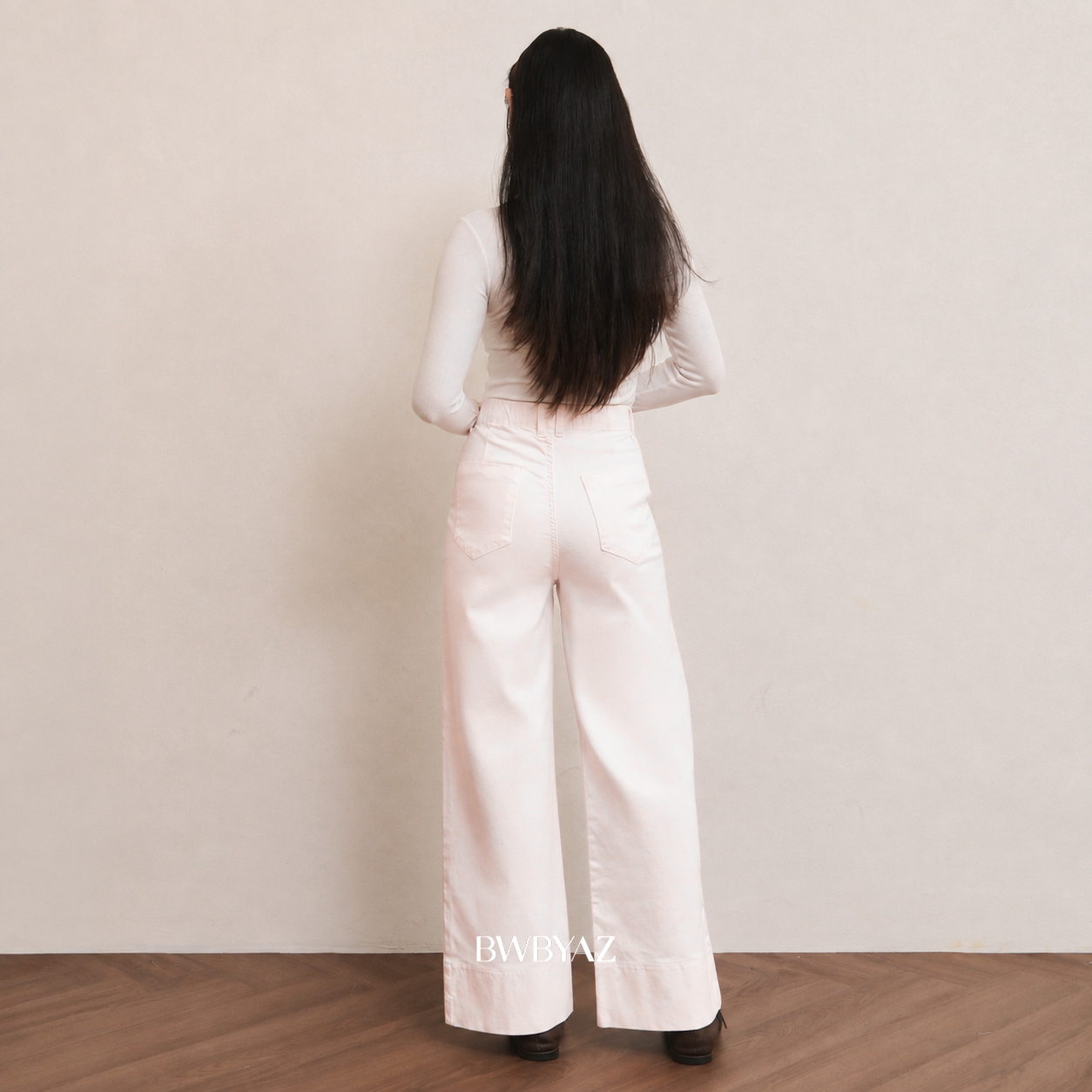 BWBYAZ STAPLE EASE - Oryn Loose Pants (READY STOCK)
