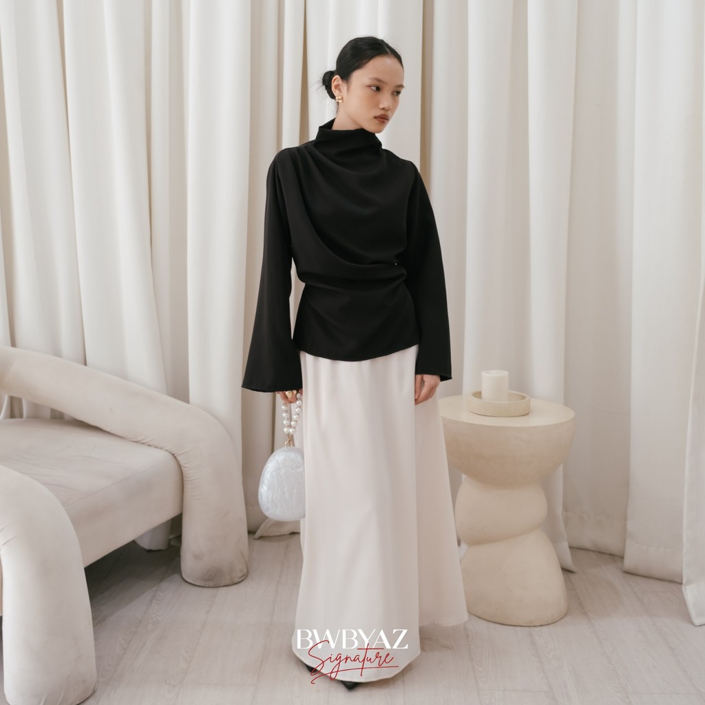BWBYAZ SIGNATURE – Baila Draped Top