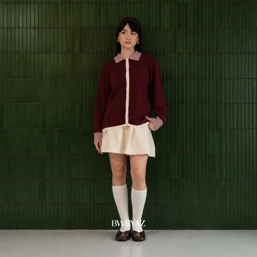 Image of BWBYAZ STAPLE EASE- Sora Knit Shirt