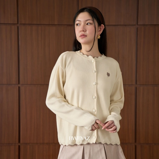 BWBYAZ - Becca Scallop Cardigan