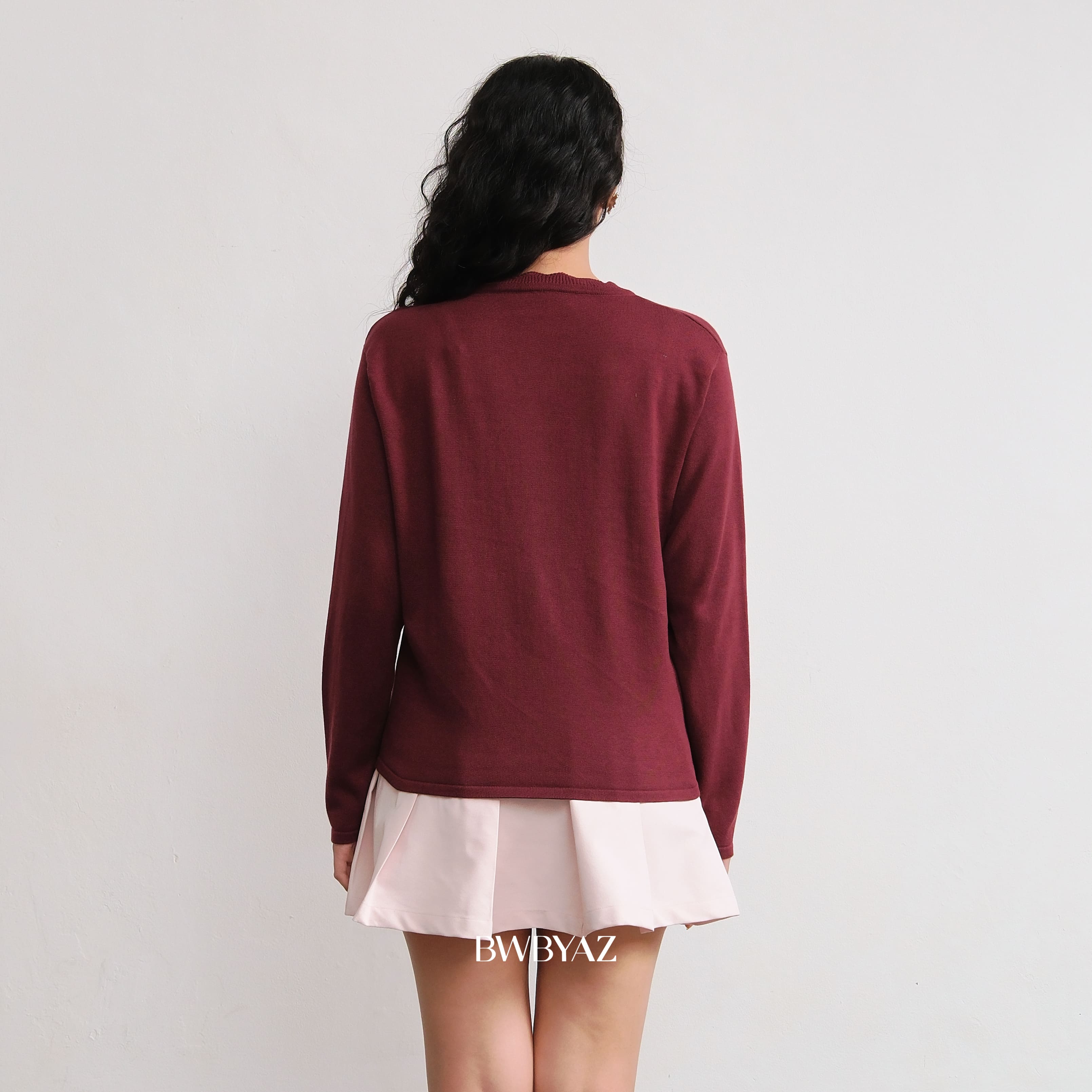 BWBYAZ - Lucille Sparkle Cardigan (READY STOCK)