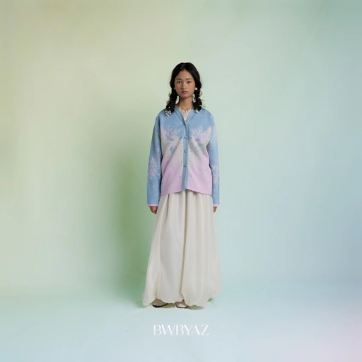 Image of BWBYAZ JFW COLLECTION - Rosienne Knit Cardigan (READY STOCK)
