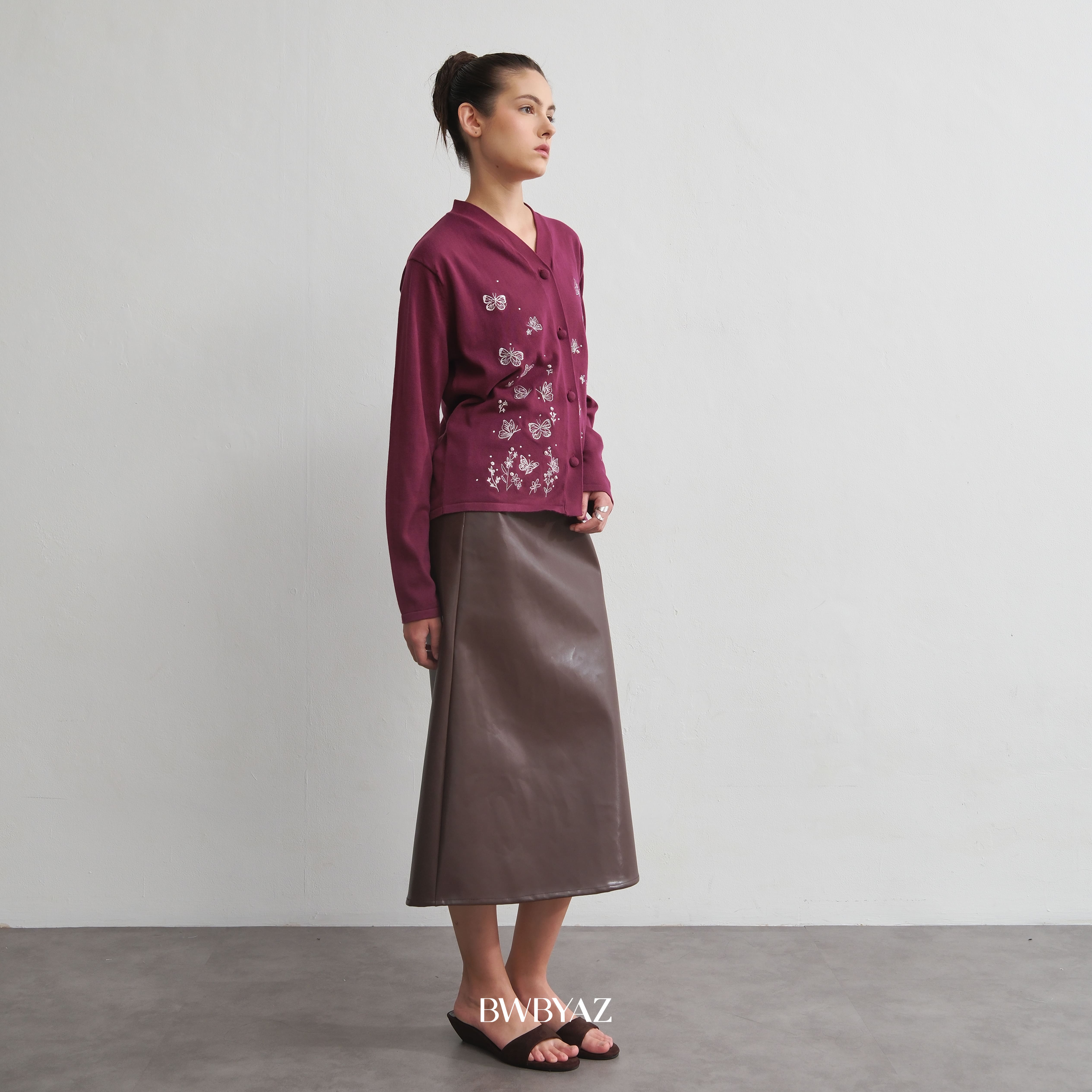 BWBYAZ - Svala Embroidery Cardigan