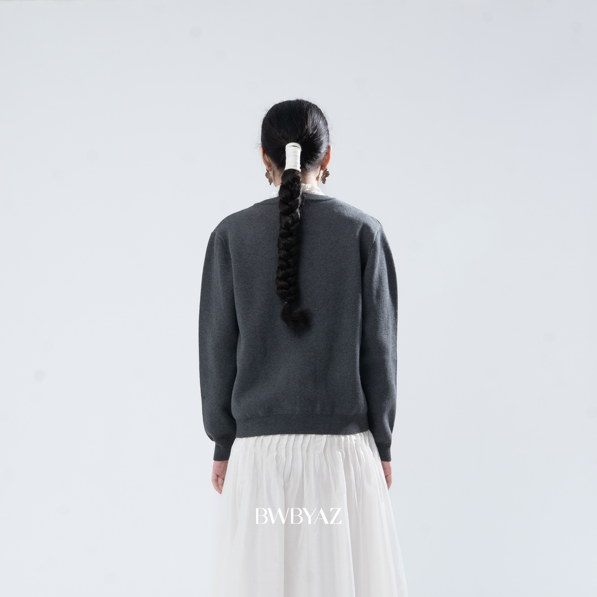 BWBYAZ - Athara Bloom Cardigan (READY STOCK)