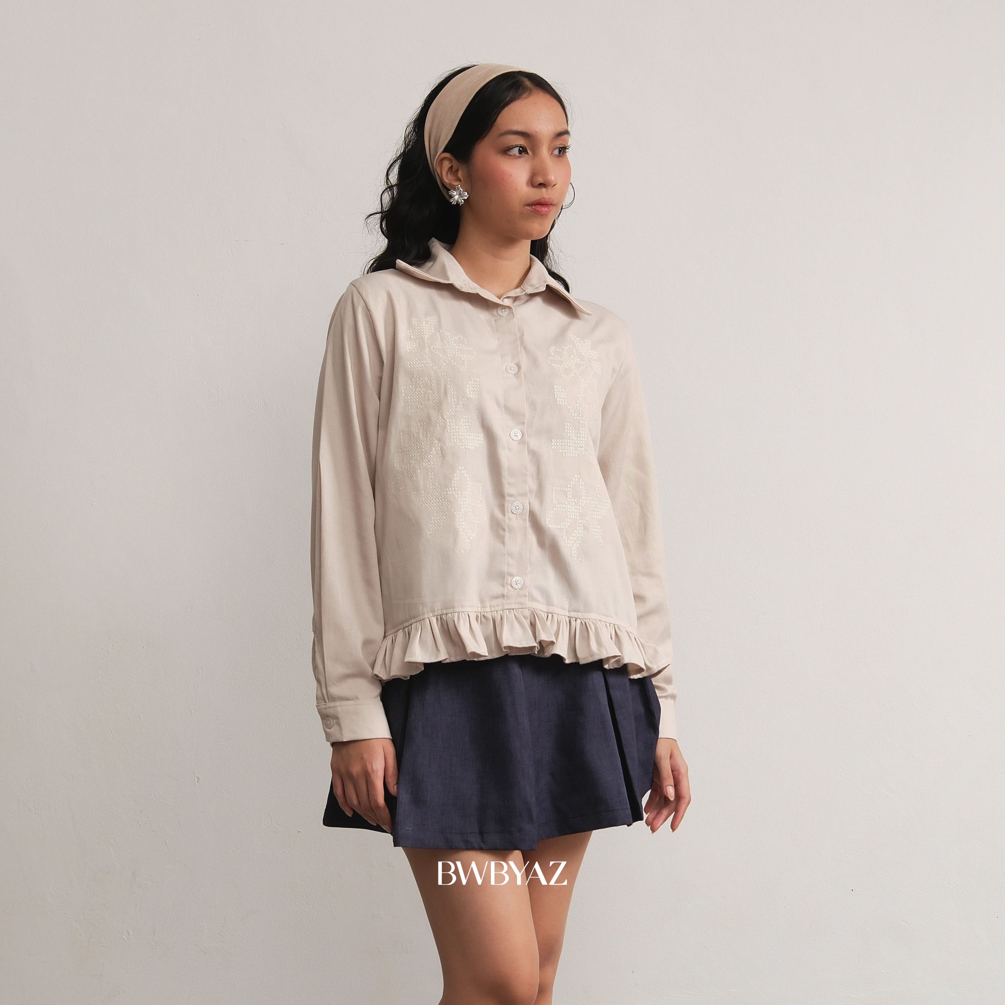 BWBYAZ - Julie Ruffle Shirt
