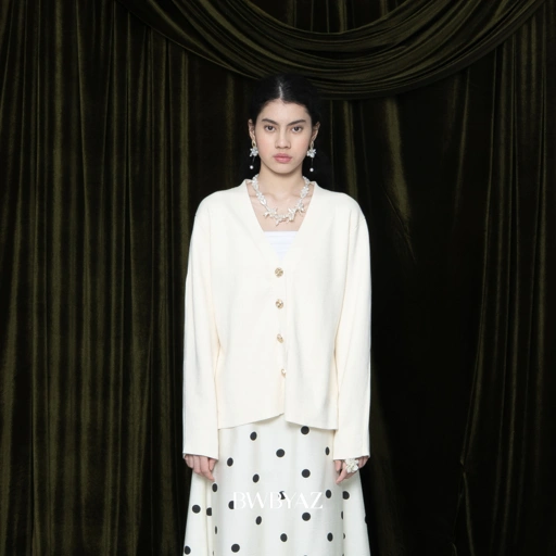 Image of BWBYAZ - Rielle Knit Cardigan (READY STOCK)