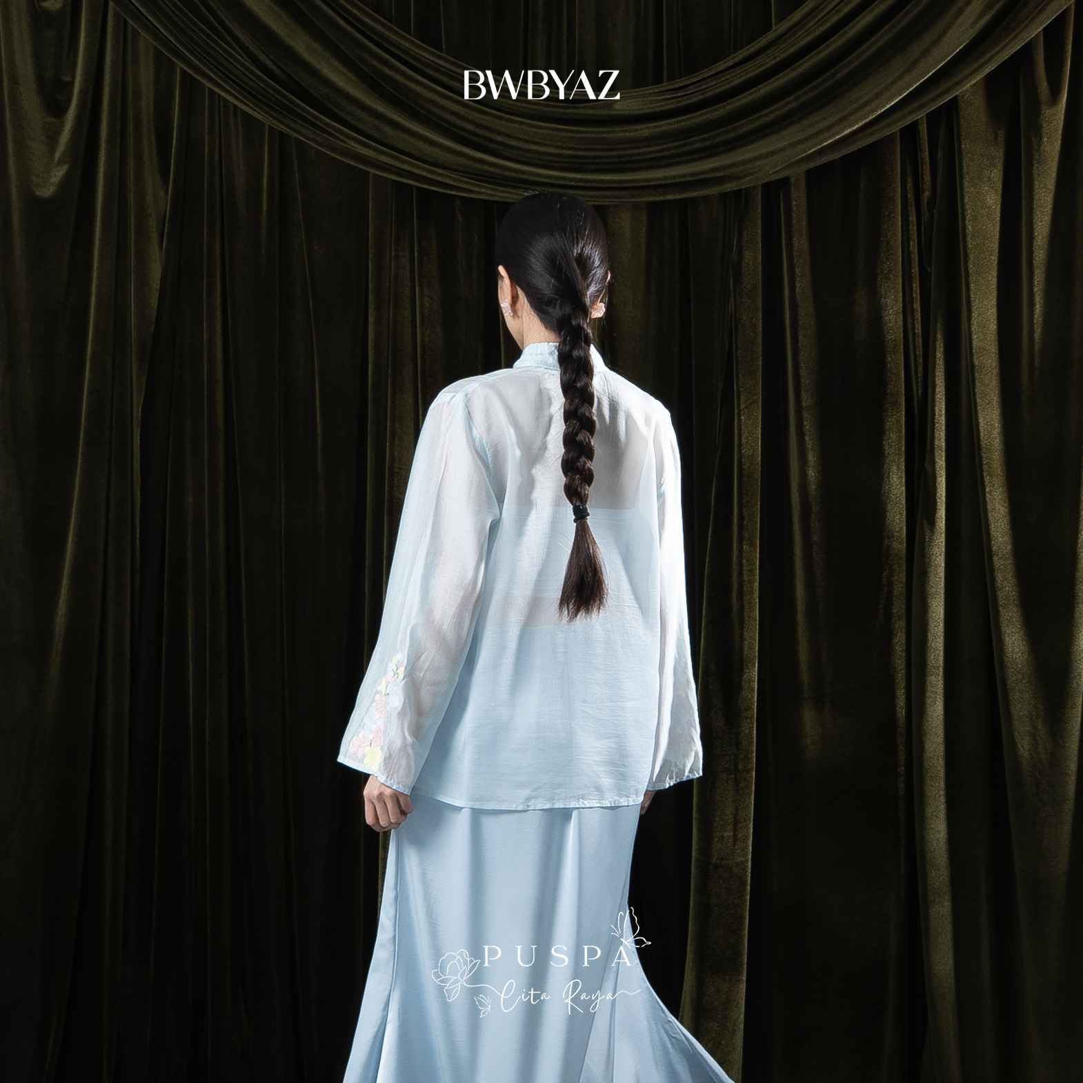 BWBYAZ - PUSPA CITA RAYA - Nona Serona Sheer Embroidery (READY STOCK)