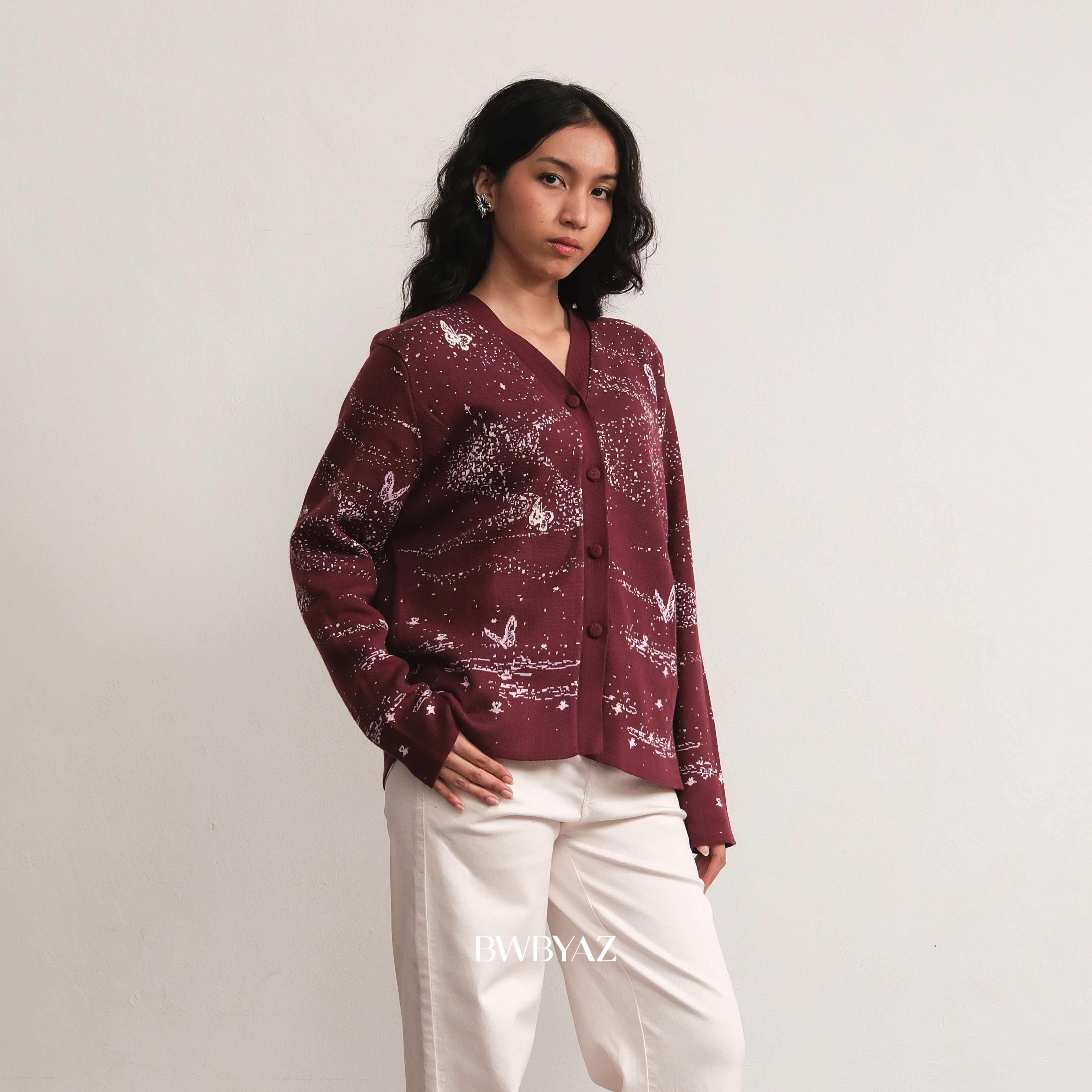 BWBYAZ - Cherine Sparkle Cardigan