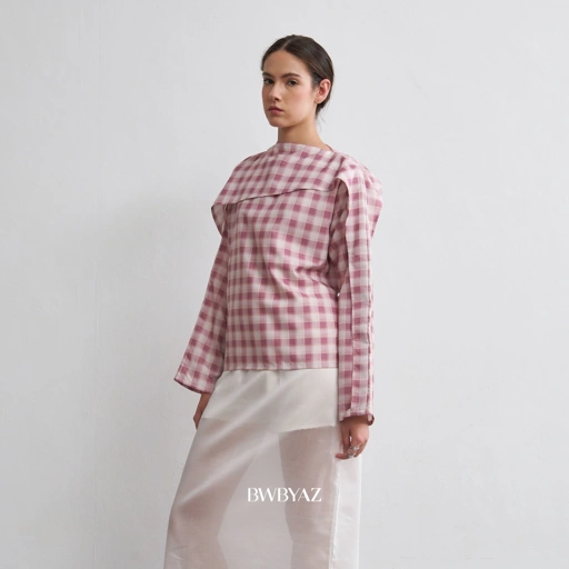 BWBYAZ - Hannan Shawl Top