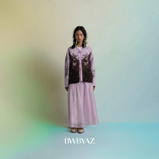 Image of BWBYAZ JFW COLLECTION - Rosienne Knit Cardigan