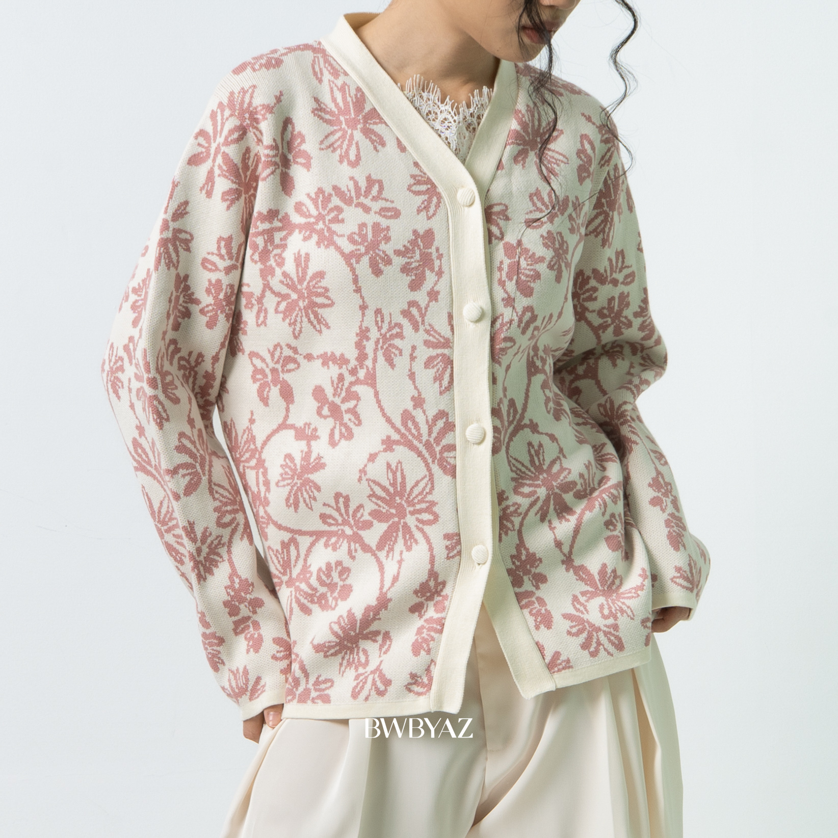 BWBYAZ - Kalina Knit Cardigan (READY STOCK)