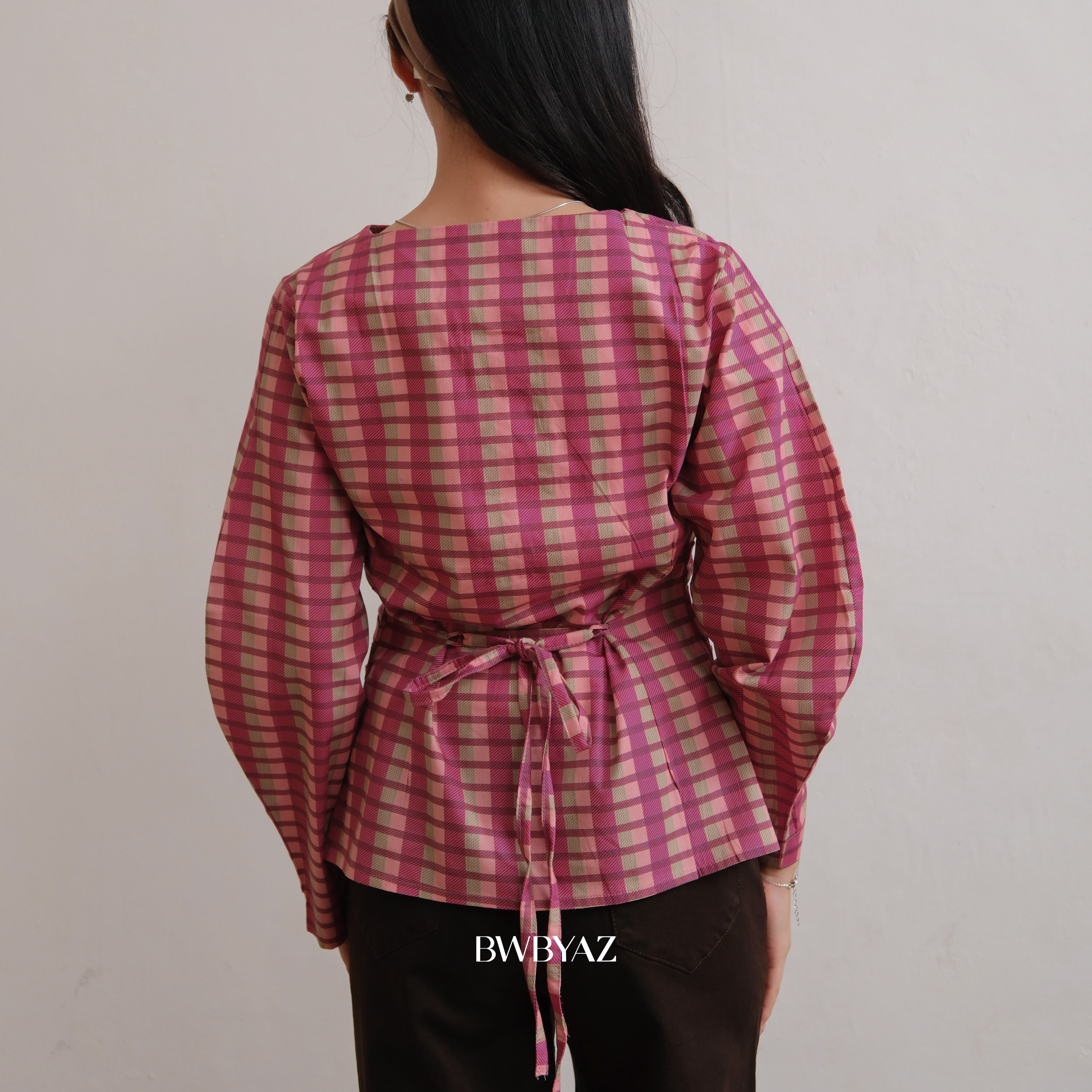 BWBYAZ - Veyra Shirred Shirt Pattern