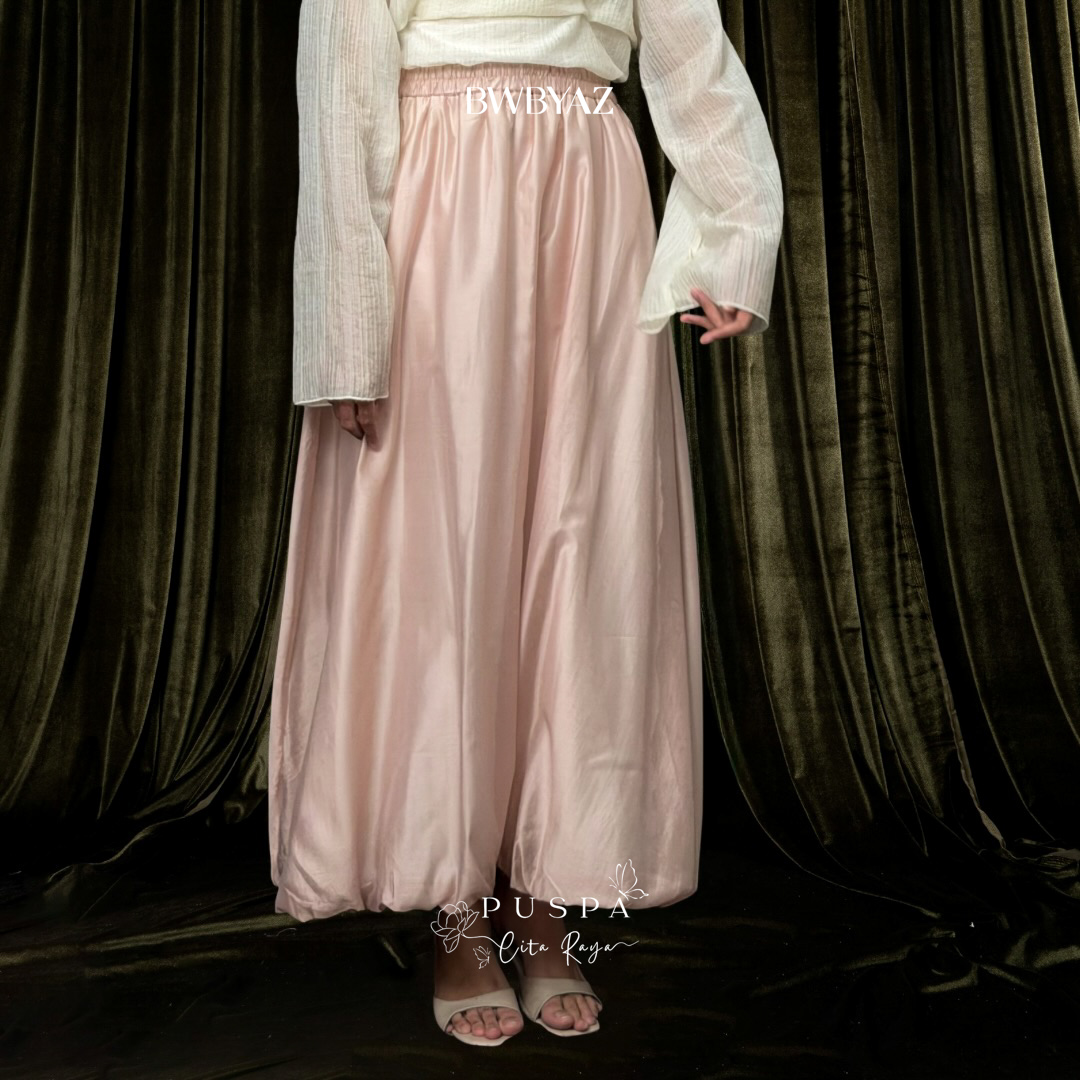 BWBYAZ - PUSPA CITA RAYA - Amarta Baloon Sheer Skirt