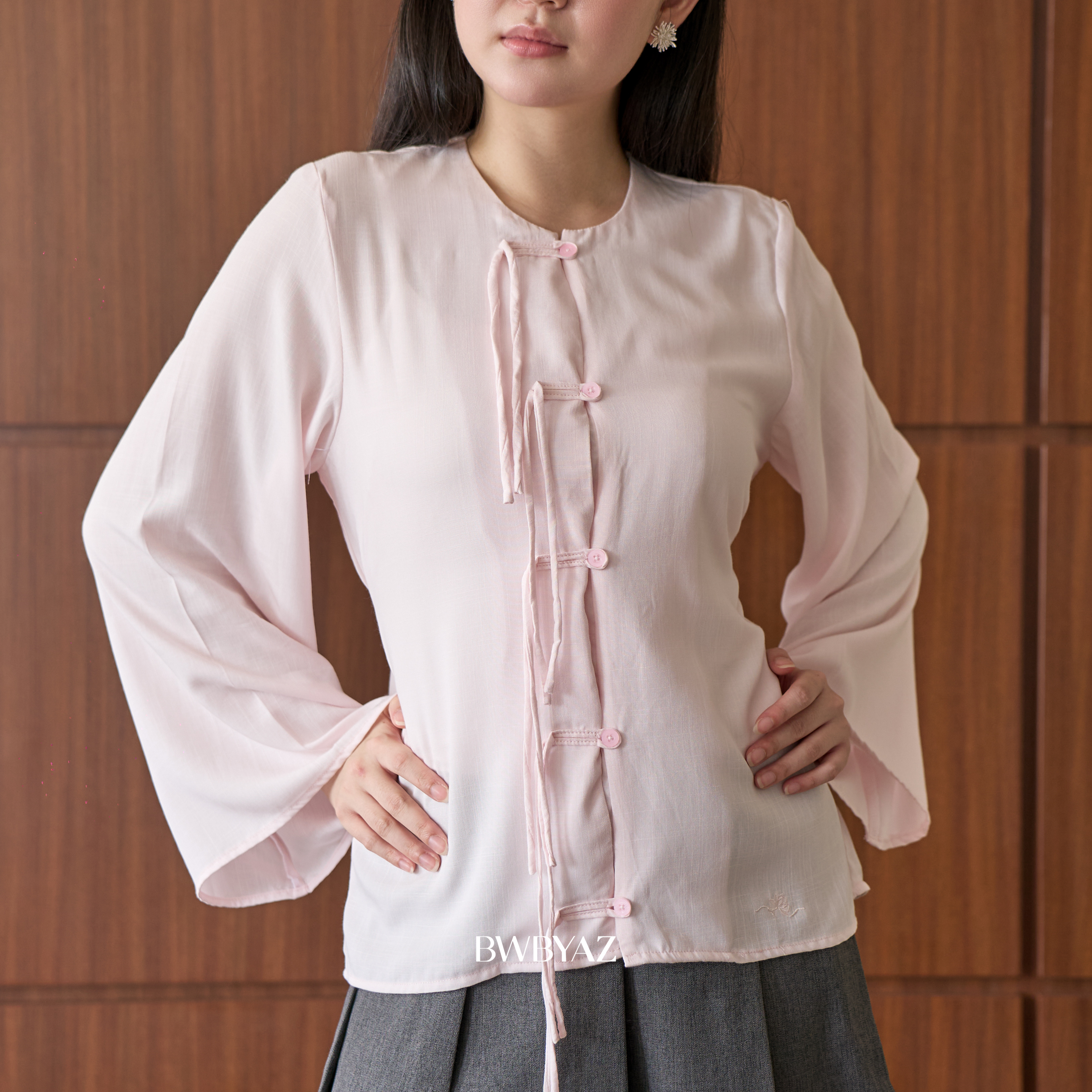 BWBYAZ - Astere Shanghai Top (READY STOCK)