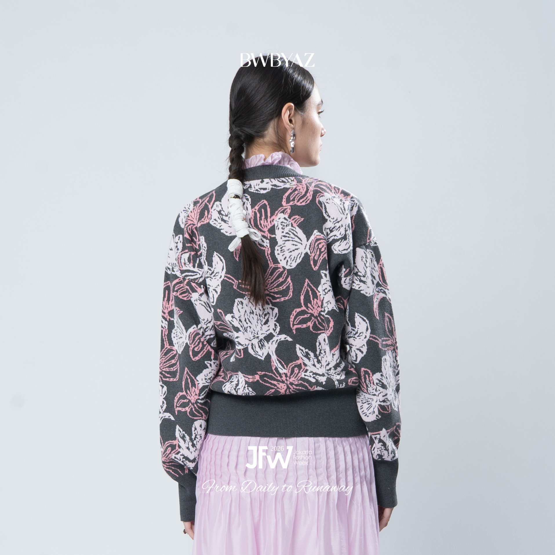 BWBYAZ JFW COLLECTION - Gia Fitted Knit Cardigan (READY STOCK)