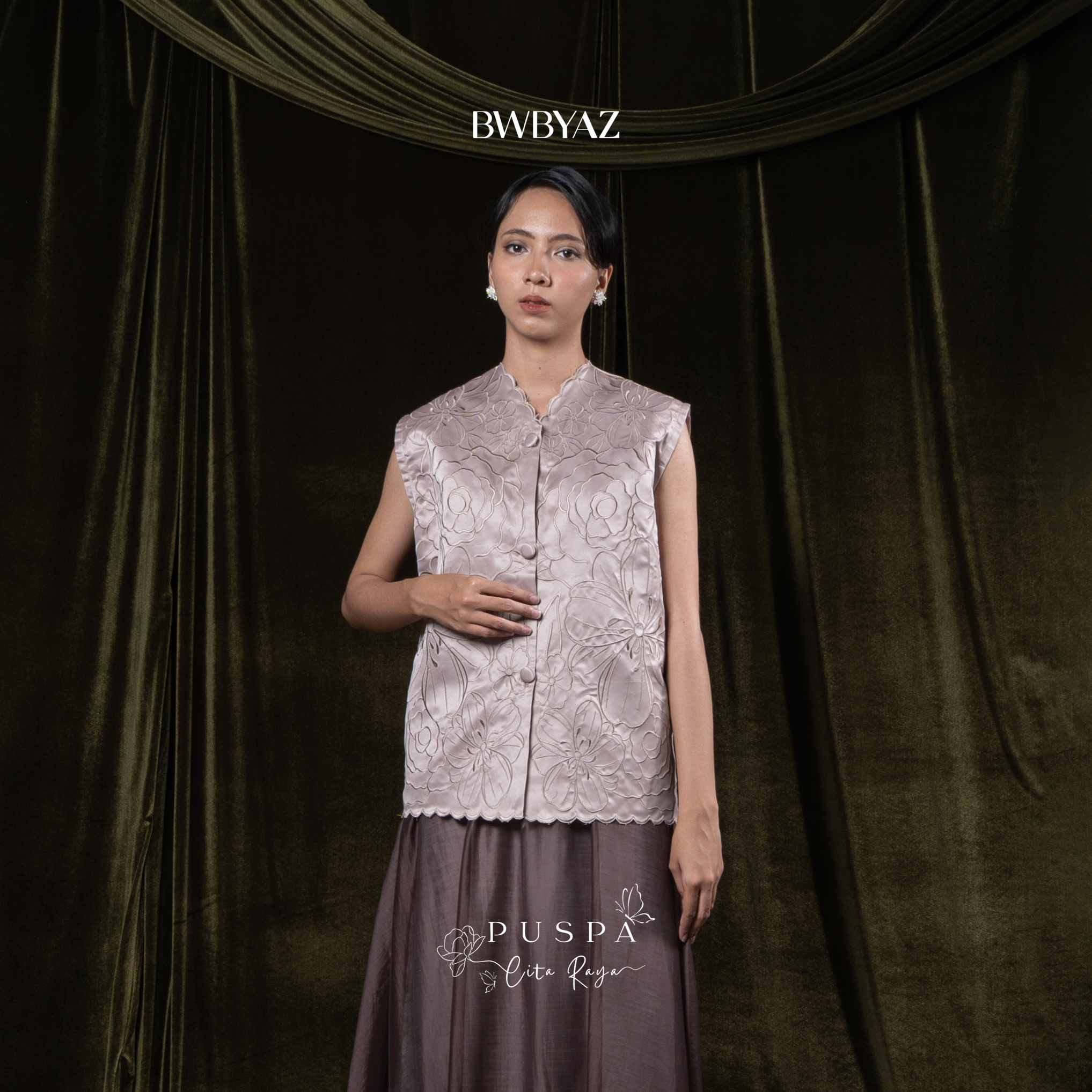 BWBYAZ - PUSPA CITA RAYA - Nona Anandita Vest (READY STOCK)