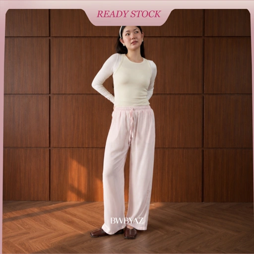 BWBYAZ - Rianka Loose Pants (READY STOCK)