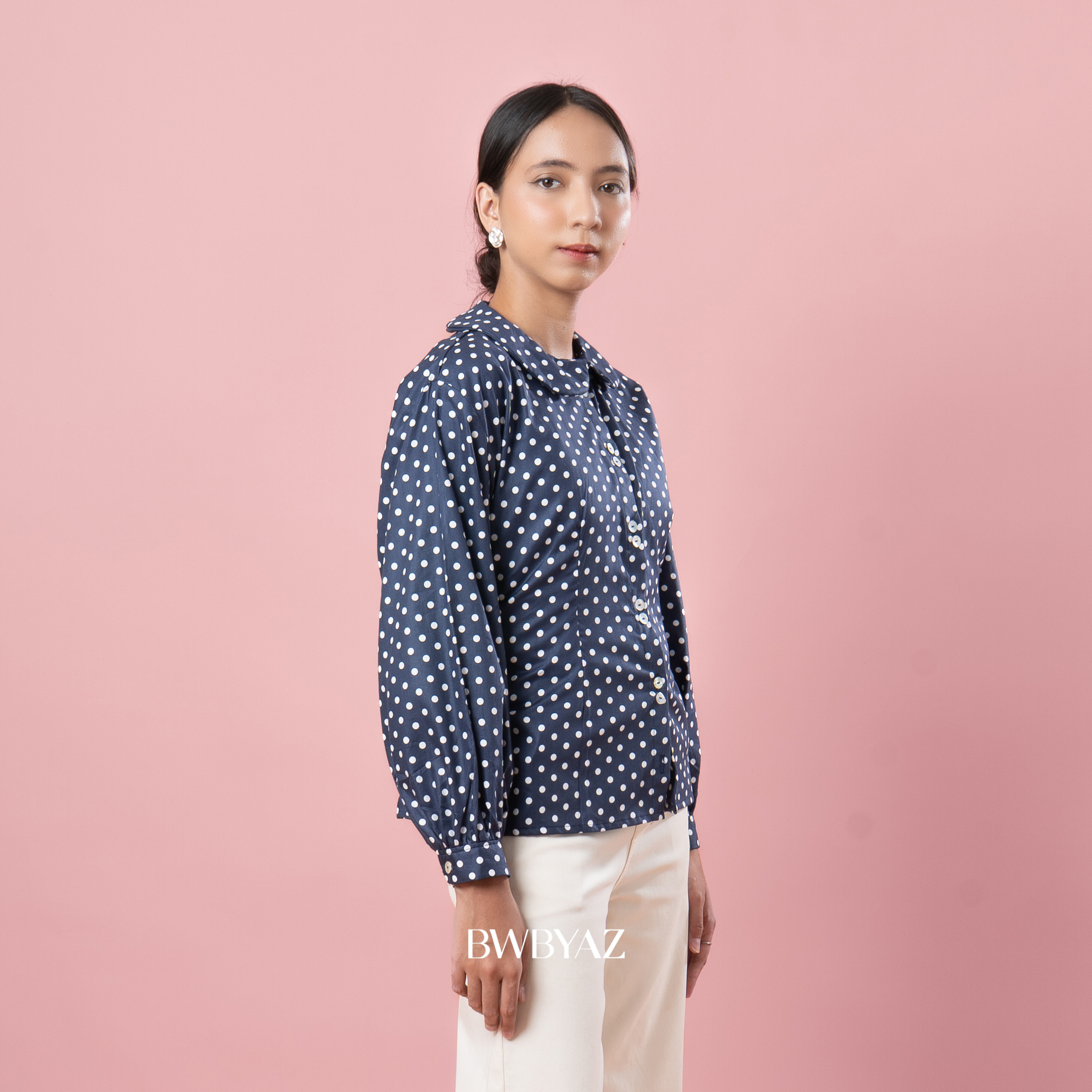 BWBYAZ STAPLE EASE - ALTHEA FITTED SHIRT