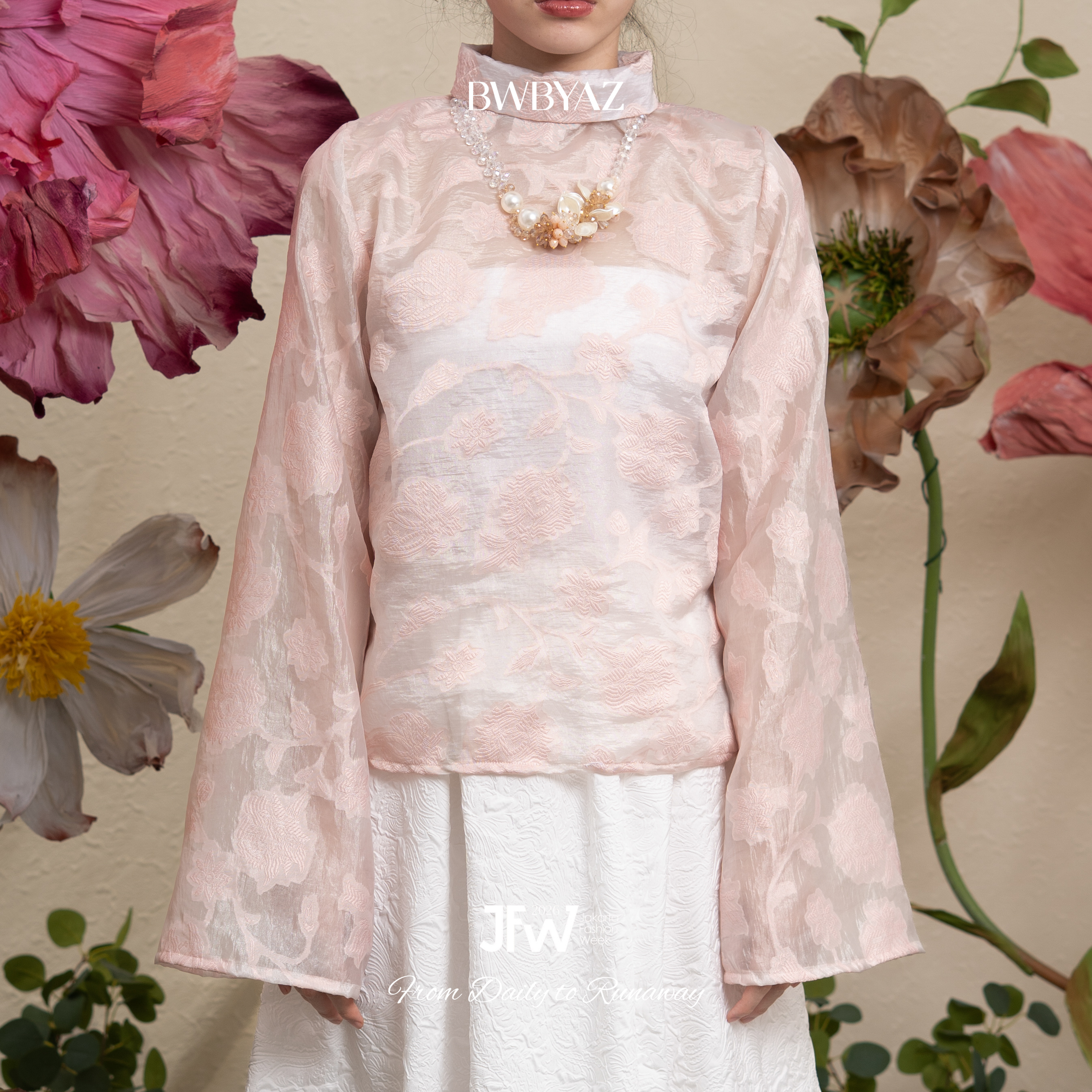 BWBYAZ JFW COLLECTION - Shanara Flare Top (READY STOCK)
