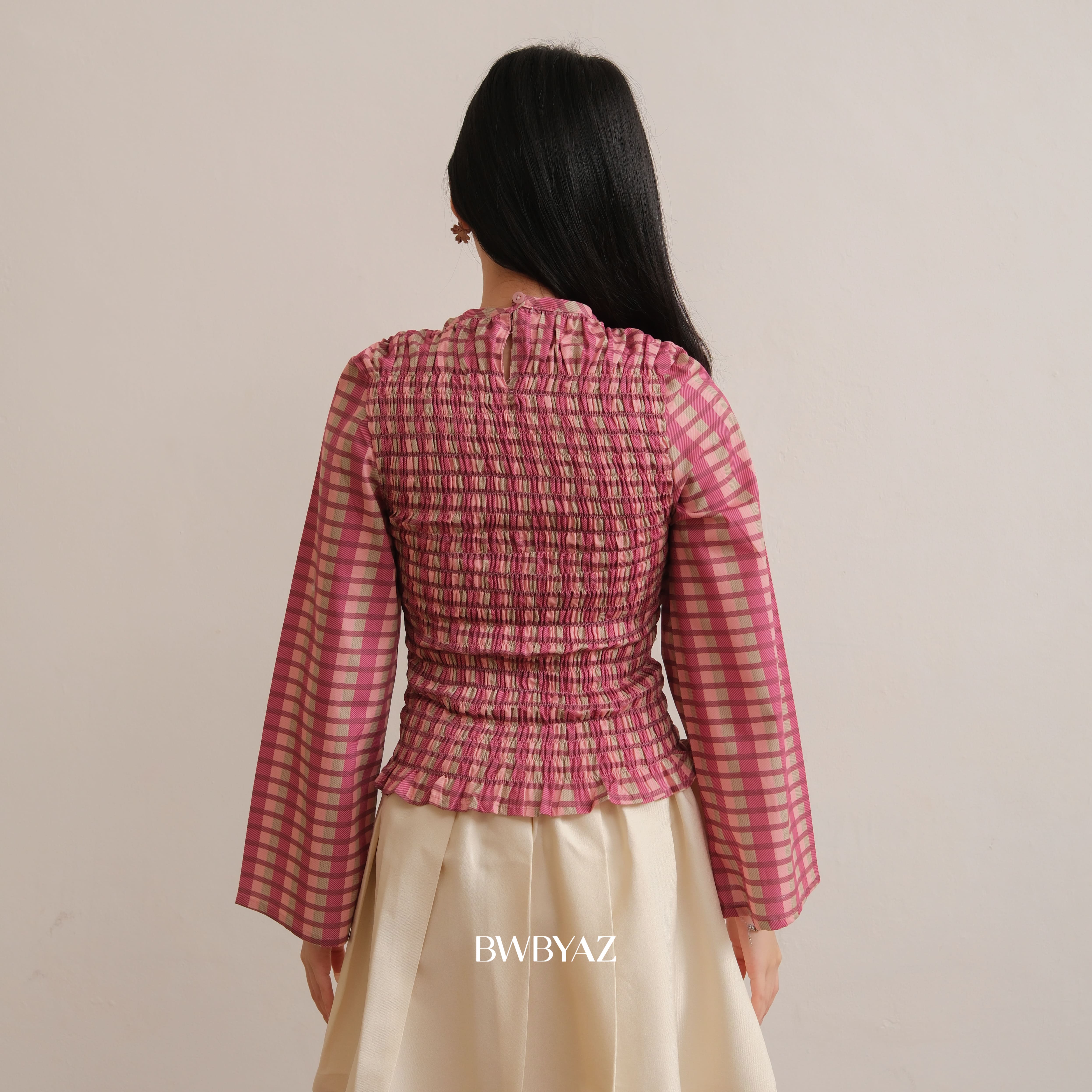 BWBYAZ - Illaya Shirred Blouse