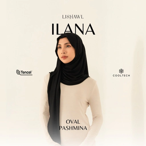 Image of LISHAWL - Ilana Oval Pashmina (READY STOCK)