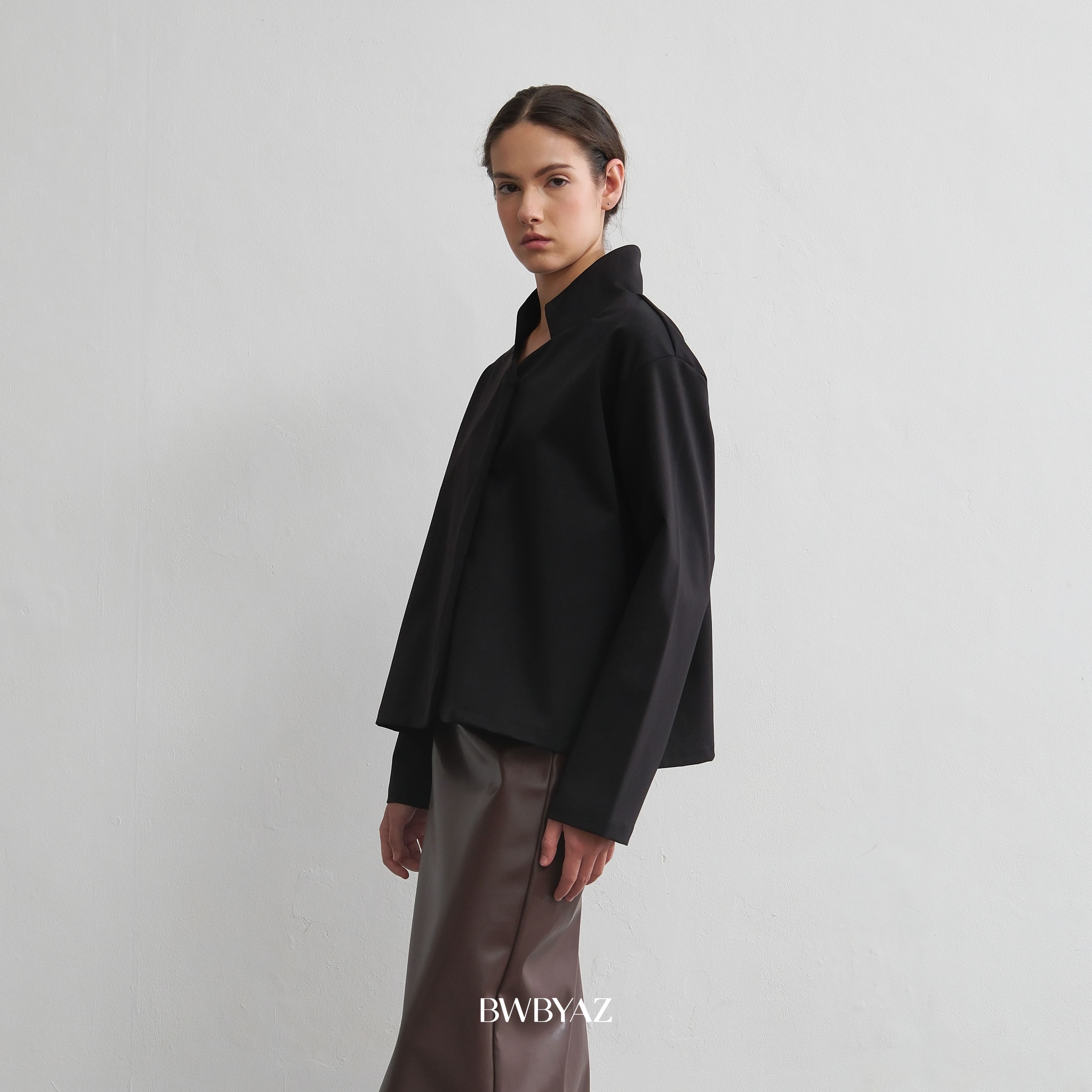 BWBYAZ - Clara Boxy Jacket (READY STOCK)