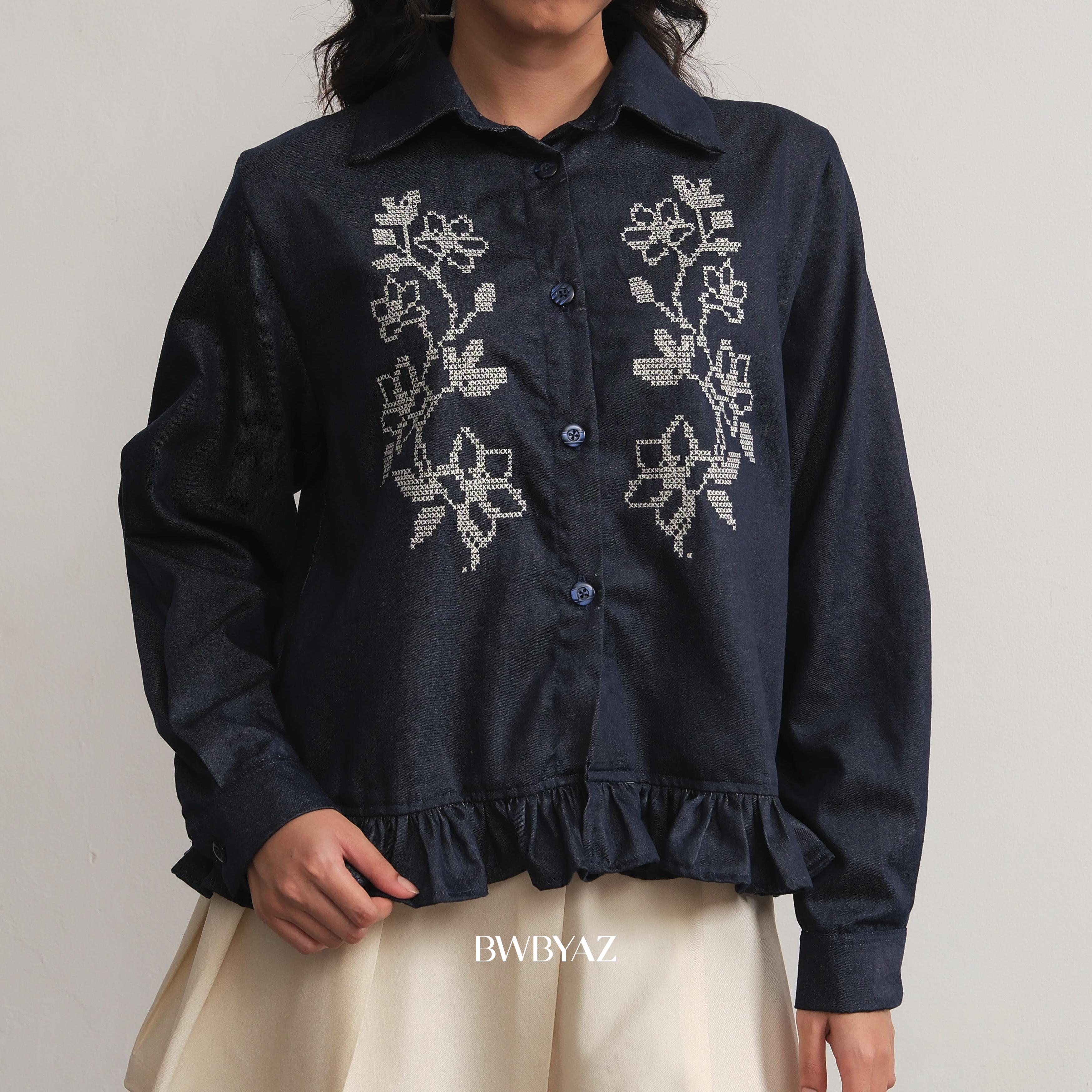 BWBYAZ - Julie Ruffle Shirt