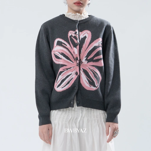 Image of BWBYAZ - Athara Bloom Cardigan