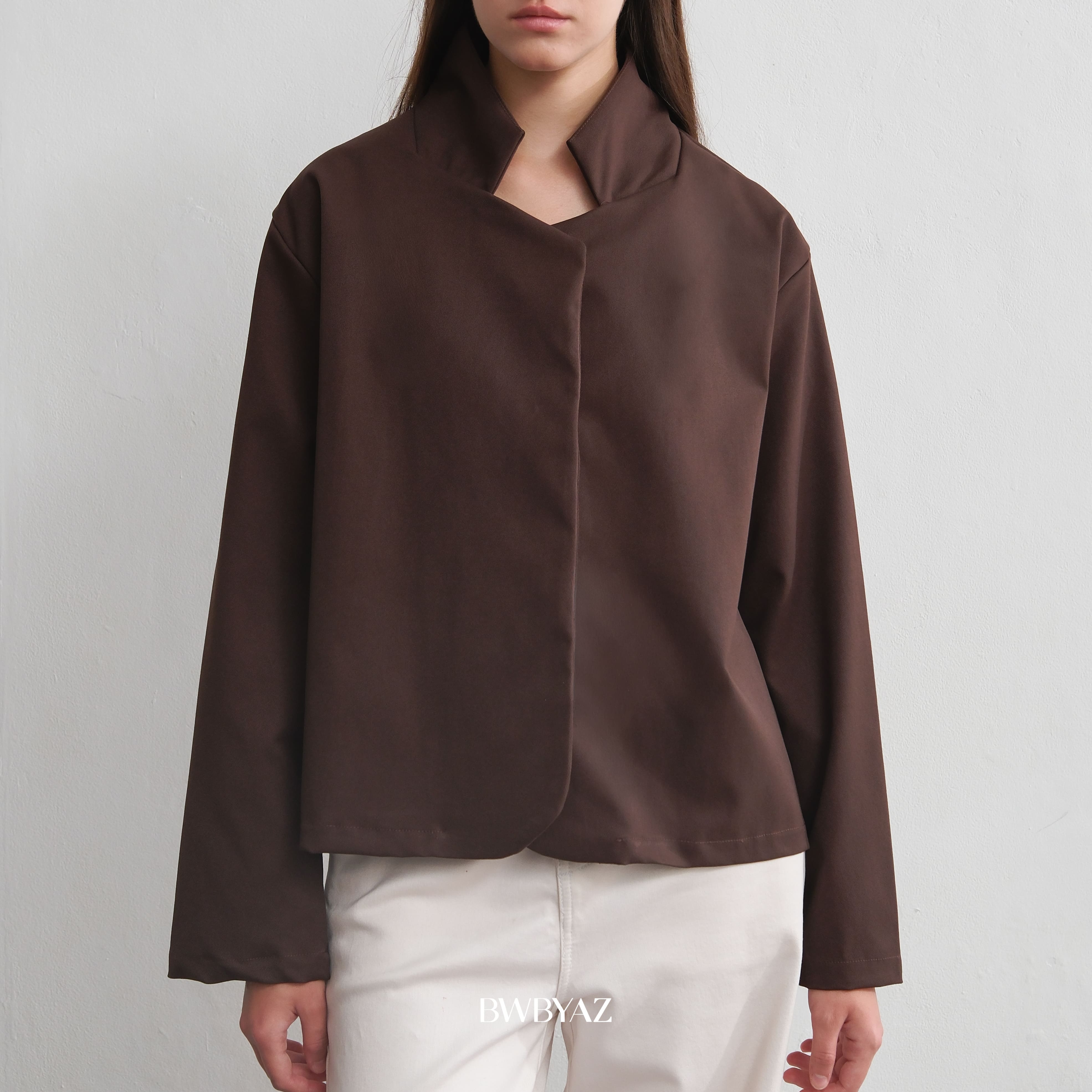 BWBYAZ - Clara Boxy Jacket (READY STOCK)