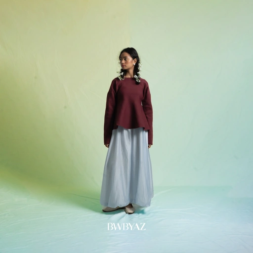 Image of BWBYAZ - Riona Peplum Knit