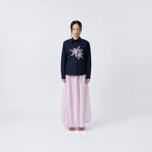 Image of BWBYAZ - Thaliana Blooming Shirt (READY STOCK)