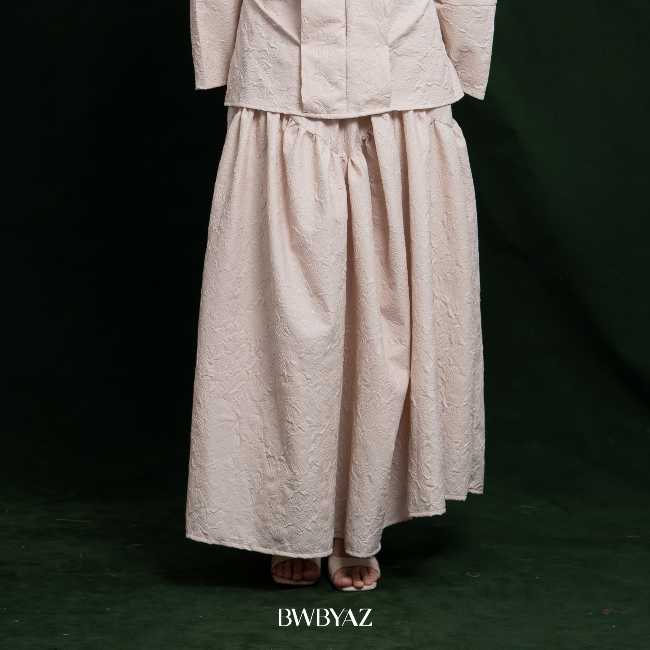 BWBYAZ RONA JELITA JMFW COLLECTION - Mareen Wave Skirt (READY STOCK)