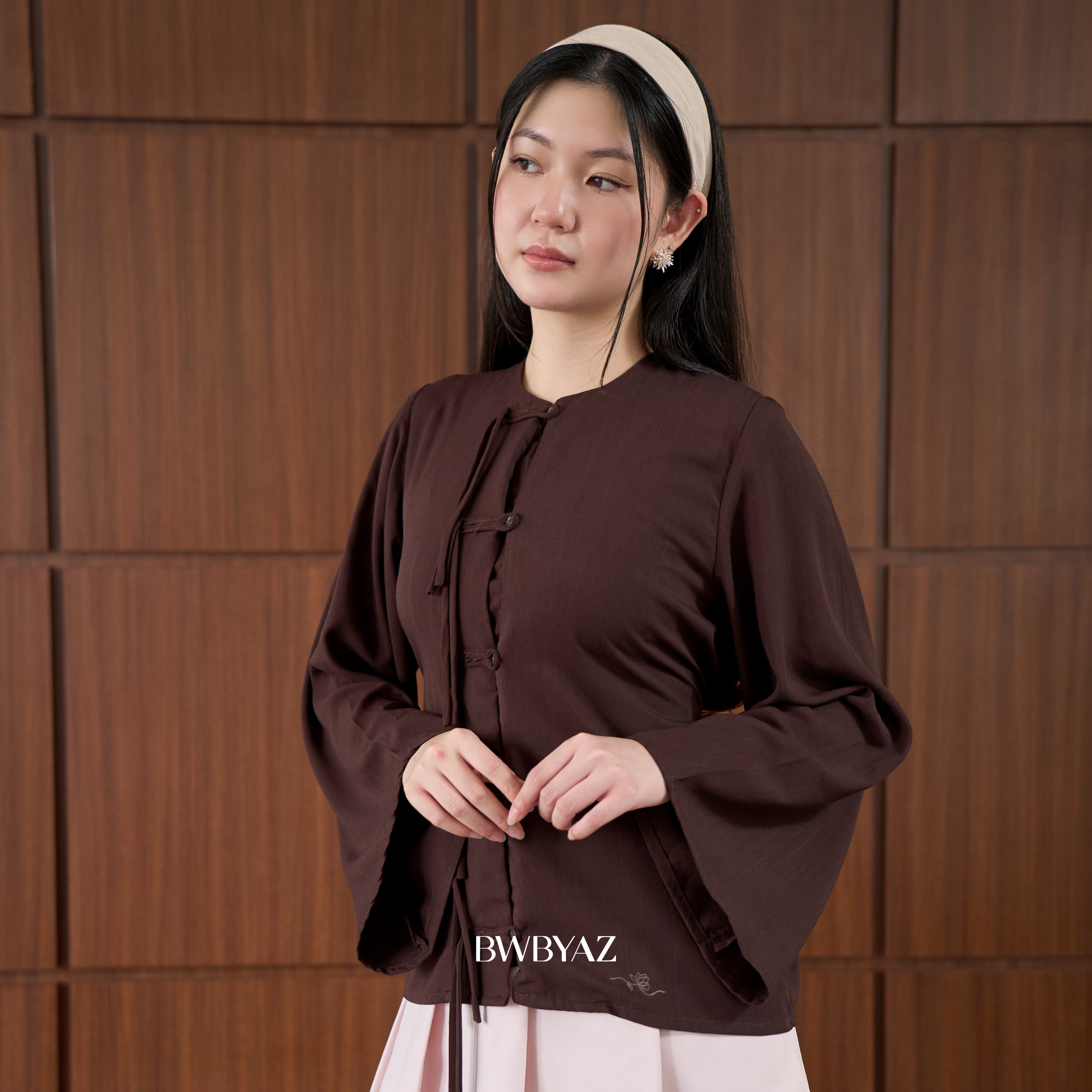 BWBYAZ - Astere Shanghai Top (READY STOCK)
