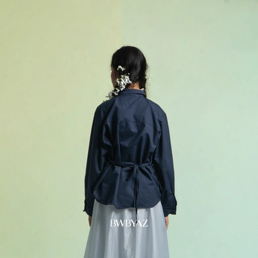 BWBYAZ - Sasmita Blooming Shirt. (READY STOCK)